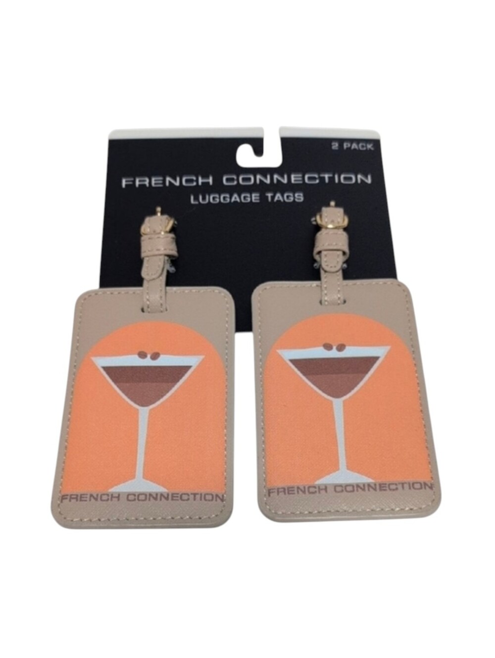 French Connection Martini Luggage Tags